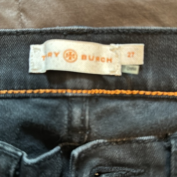 Tory Burch Black Super Skinny Jeans - Picture 5 of 8